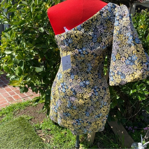 NWT ATOIR Dare to love one shoulder mini dress size 6 - Picture 4 of 13